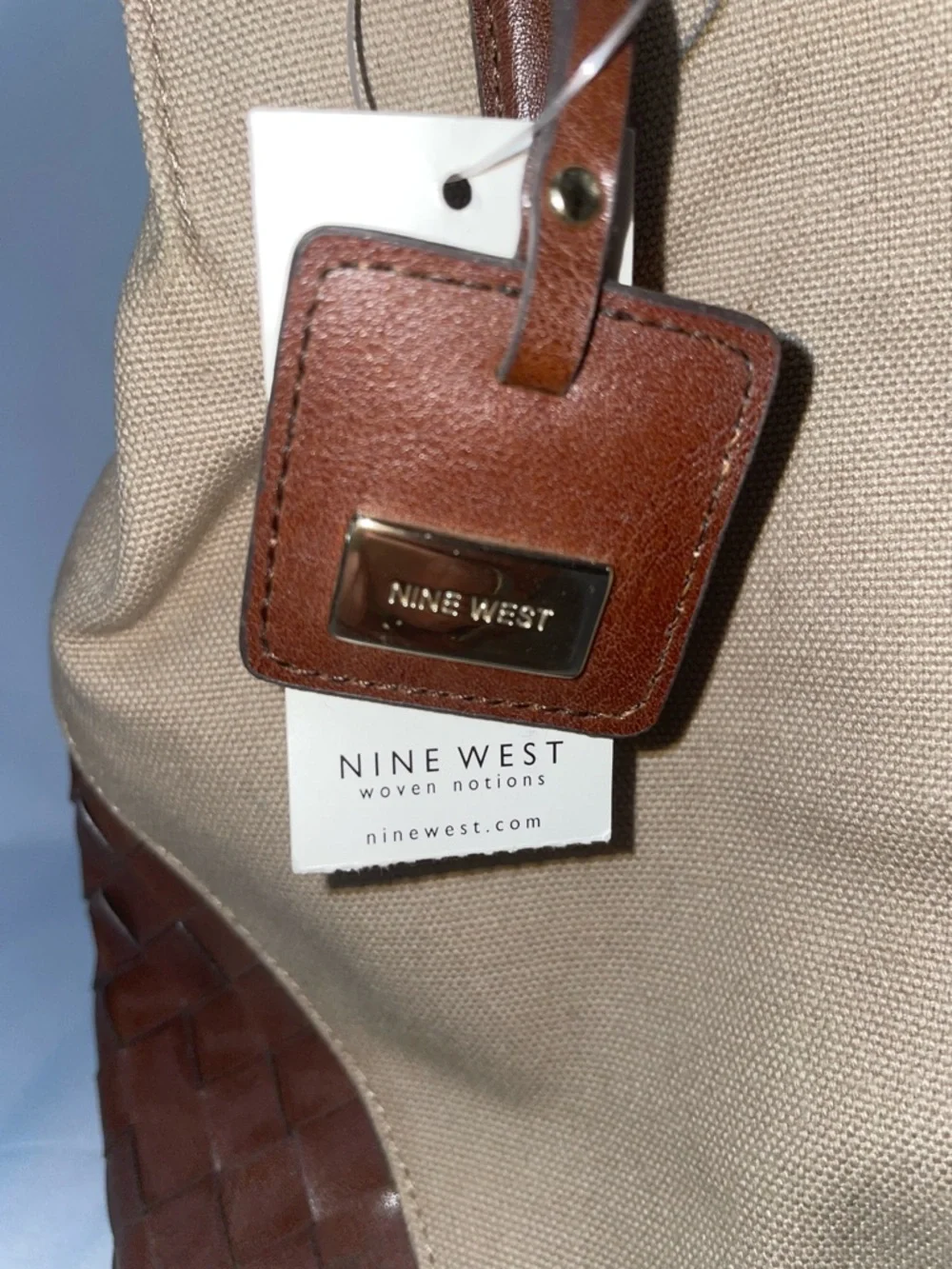 NINE WEST VINTAGE CANVAS BAG FTL-04-069